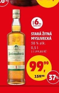 STARÁ ŽITNÁ MYSLIVECKÁ 38 % alk. 0,5 l
