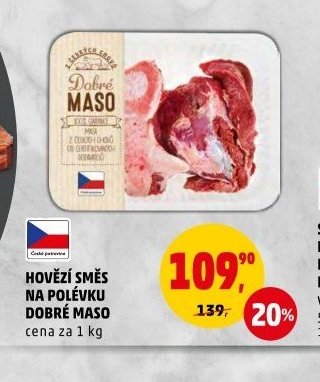 HOVĚZÍ SMĚS NA POLÉVKU DOBRÉ MASO