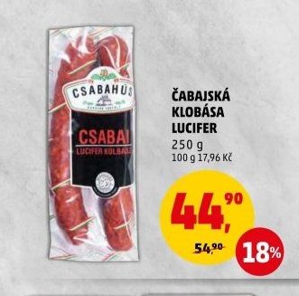 ČABAJSKÁ KLOBÁSA LUCIFER