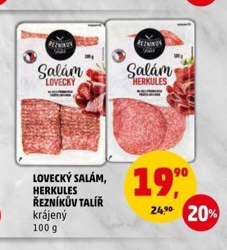 LOVECKÝ SALÁM, HERKULES ŘEZNÍKŮV TALÍŘ