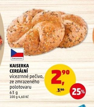 KAISERKA CEREÁLNÍ