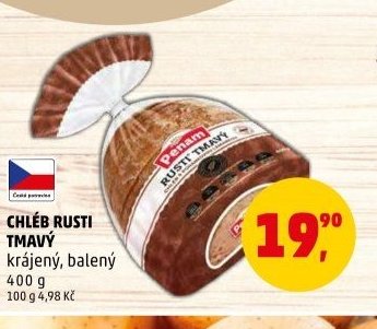 CHLÉB RUSTI TMAVÝ