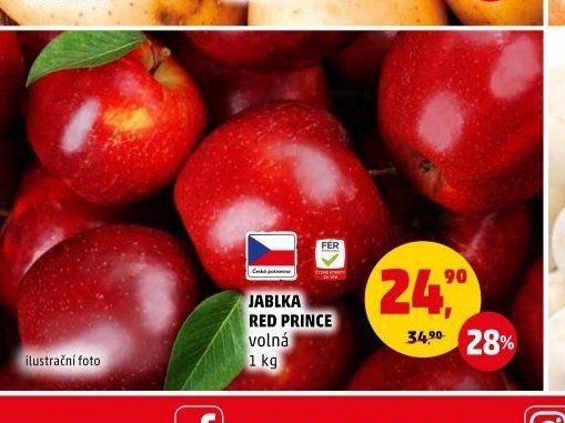 JABLKA RED PRINCE volná