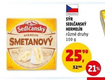 SÝR SEDLČANSKÝ HERMELÍN
