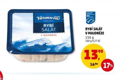 Rybí salát v majonéze