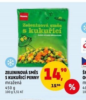 Zeleninová směs s kukuřicí Penny