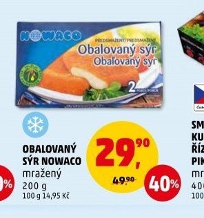 Obalovaný sýr Nowaco