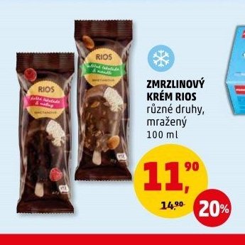 Zmrzlinový krém Rios