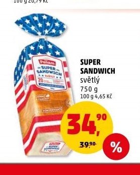 SUPER SANDWICH světlý