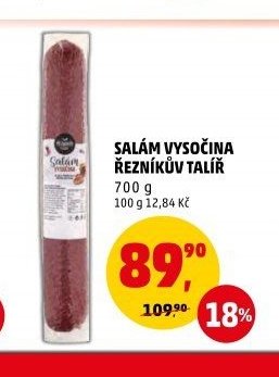 SALÁM VYSOČINA ŘEZNÍKŮV TALÍŘ