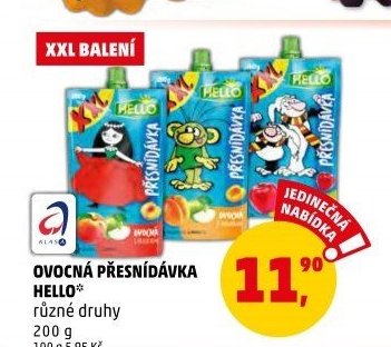 OVOCNÁ PŘESNÍDÁVKA HELLO