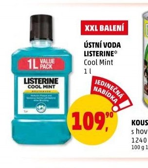 ÚSTNÍ VODA LISTERINE Cool Mint 1 l