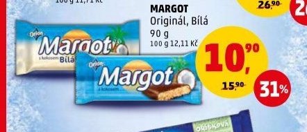 MARGOT Originál, Bílá