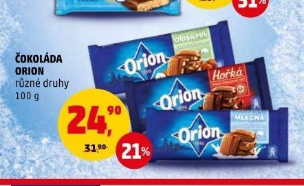 ČOKOLÁDA ORION