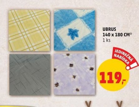 UBRUS 140 x 180 CM