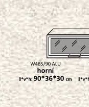 W48S/90 ALU horní