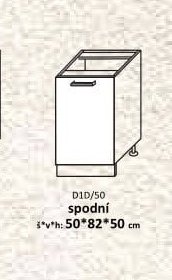 D1D/50 spodní