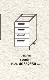 D4M/40 spodní