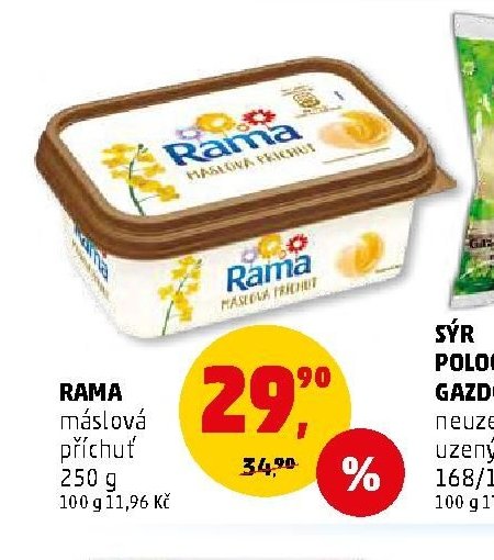 RAMA máslová příchuť