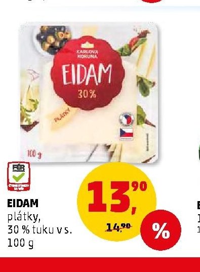 EIDAM plátky