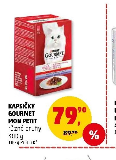 Kapsičky Gourmet Mon Petit různé druhy 300 g