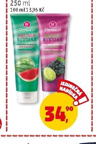 Sprchový gel Dermacol hrozno, meloun 250 ml