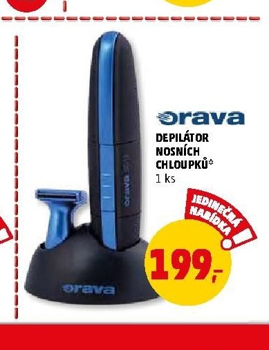 Orava depilátor nosních chloupků 1 ks