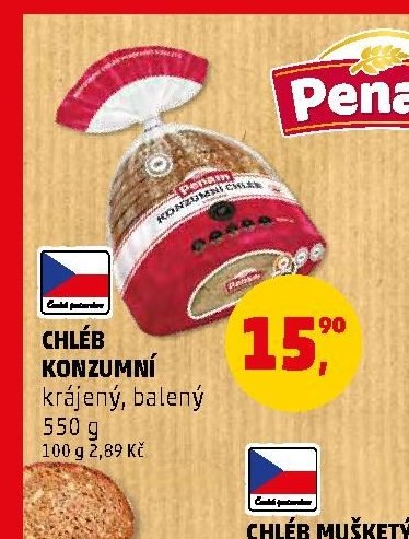 CHLÉB KONZUMNÍ