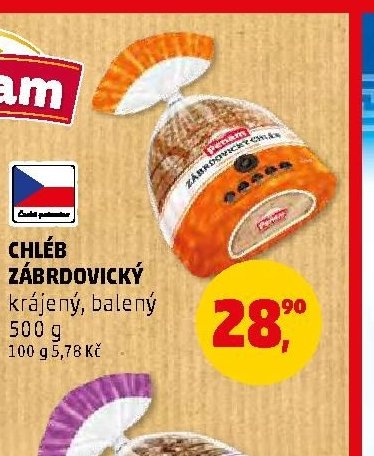 CHLÉB ZÁBRDOVICKÝ