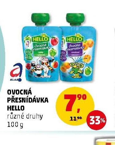 OVOCNÁ PŘESNÍDÁVKA HELLO