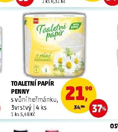 TOALETNÍ PAPÍR PENNY