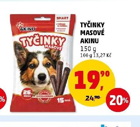 TYČINKY MASOVÉ AKINU 150 g