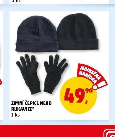 ZIMNÍ ČEPICE NEBO RUKAVICE