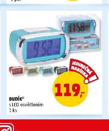 BUDÍK 5 LED osvětlením