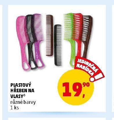 PLASTOVÝ HŘEBEN NA VLASY*