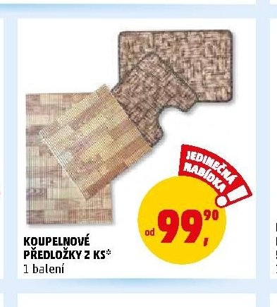 KOUPELNOVÉ PŘEDLOŽKY 2 KS*