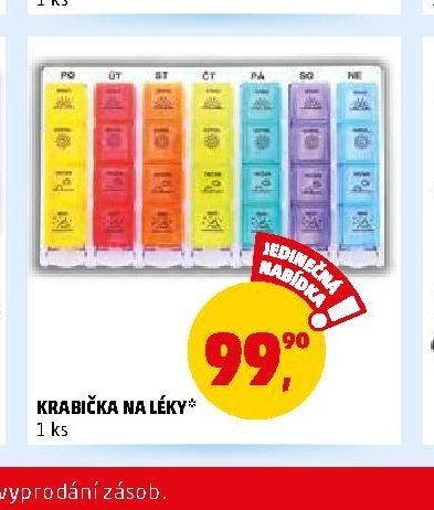 KRABIČKA NA LÉKY*