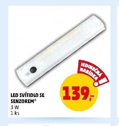 LED svítidlo se senzorem
