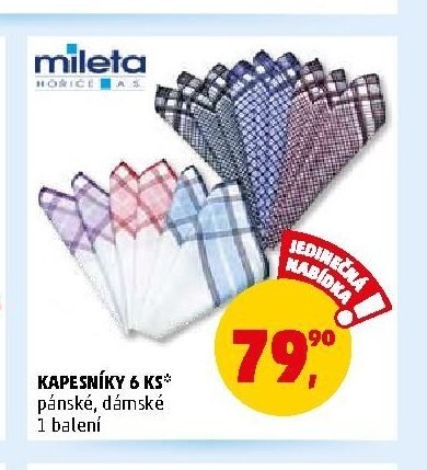 Kapesníky 6 ks