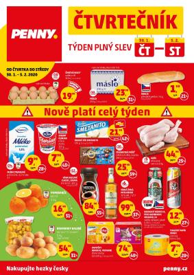 aktuální leták Penny Market 30.1.2020-5.2.2020