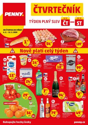 aktuální leták Penny Market 6.2.2020-12.2.2020