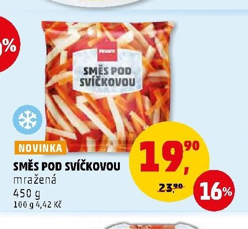 Směs pod svíčkovou mražená