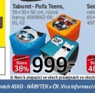 Taburet Pufa Teens