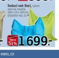 Sedací vak Bari