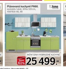 Plánovaná kuchyně PN80