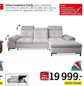 Sedací souprava Candy