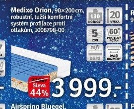 Medixo Orion, 90x200 cm, robustní, tužší komfortní systém profilace proti otlakům, 1008798-00