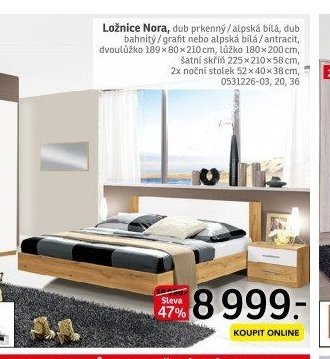 Ložnice Nora