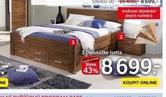 Dvoulůžko Isotta