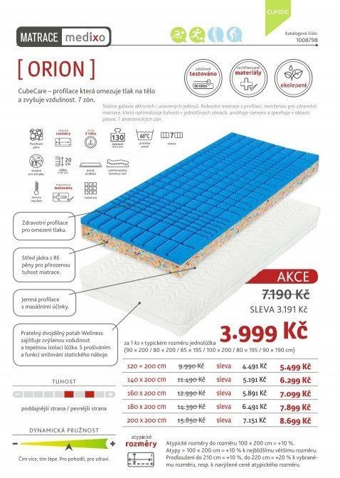 Matrace Medixo Orion